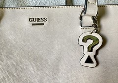 Guess Monogram Los Angeles Light Tan Hand/ Shoulder Bag
