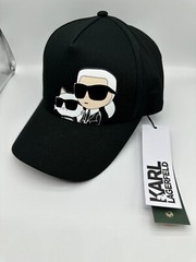 Karl Lagerfeld Unisex Adjustable Baseball Cap One Size, Iconic Logo, Stylish Fit