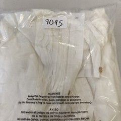 Tory Burch Women’s White Buttoned Blouse Cottton Shirt, Size 10