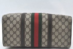 Vintage Gucci Sherry Monogram Boston Bag