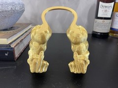 HULK Hands For Cats small Dogs-funny comical Arms Also doubles as Picture stand