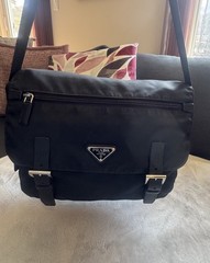 prada crossbody/ Shoulder bag/ Messenger bags for women. Black. Originally $3000