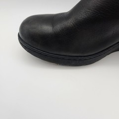 Clark’s Women’s Natira Kit Boots Size 10M Black Leather Upper Wedge Goretex