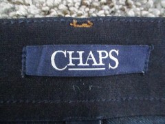 Chaps Jeans Womens 8 Blue Dark Wash Mid Rise Straight Stretch Denim 29×28