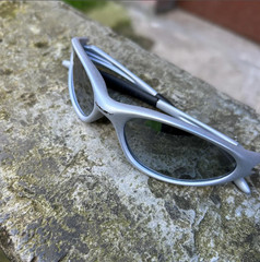 Vintage Oakley Minute Sunglasses Sliver Frame Sliver Lenses Y2K Gorpcore