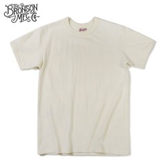BRONSON Heavyweight Basic t Solid Cotton Loopwheel Tubular Athletic t Shirts Tee