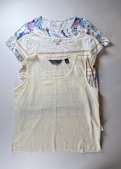 Women’s XL Shirt Lot – Rebecca Malone, Liz Claiborne, Preston & York – 3 Pack