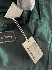 Brioni Emerald Green 2-Button Wool Sport Coat Blazer 38R NWT Made in Italy