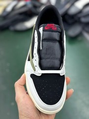 DZ4137-106 AJ 1 Retro Low OG SP Scott Olive Men’s Size 4-13