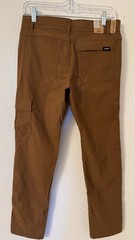 Prana Zion Slim Fit Pants II Stretch Sepia Size 28×30 Straight Leg 1969831 $95