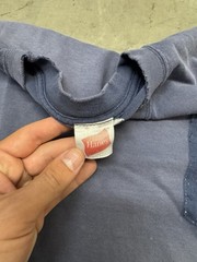 Vintage 2000s Blue Ghost Pocket T Shirt Seen Worn By Justin Bieber