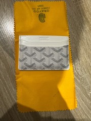 Goyard saint sulpice card holder White