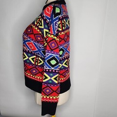 Polo Ralph Lauren Sweater Colorful Nordic Design Heavier Weight Women’s Size M