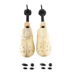 2025 One Pair 2-way Wooden Adjustable Shoe Stretcher for Men Women Size 9-13
