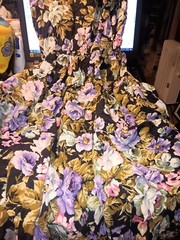 VINTAGE SARAH TAYLOR DRESS: Size 5/6 Muti-Colors Flower Pattern