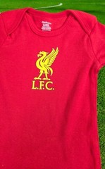 Liverpool Baby Bodysuit 100% Cottton.Personalized.New