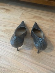 Dolce and Gabbana Pointed Python Stiletto Pump Heel EU Size 41