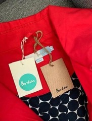 Boden Chic Mac – Red – Size 14 -RRP £240 *Limited Stock* Great price!! REDUCED!