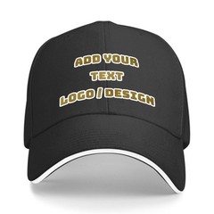 Custom Text Logo Image Baseball Cap Personalized Dad Golf Hat Unisex Sports Cap