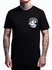 Sullen Men’s Steamboat Sullie Short Sleeve Premium T-shirt Tattoo Cartoon Mouse