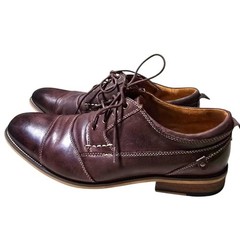 Steve Madden Men’s Brown Leather Dress Shoes