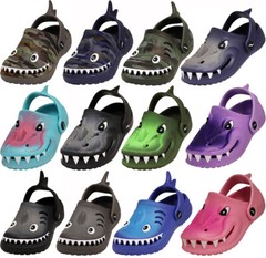 Norty Boy’s Girl’s Children Toddler Kid Fun Slip On Sandal Slipper Clog Shoe