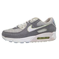Nike Air Max 90 NRG Mens 9 Grey Vast CK6467-001 Recycled Canvas Sneakers Shoes