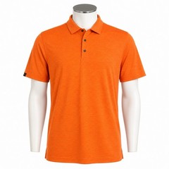 Storm Creek Men’s Bamboo Polo Shirt XL Orange UPF 30+ Performance NWT