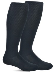 Diabetic Over the Calf Socks – Breathable Mesh, Non-Binding Top, 4 Pairs