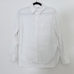 Reformation Will Oversize Button Shirt Womens XS White Long Sleeve Cotton