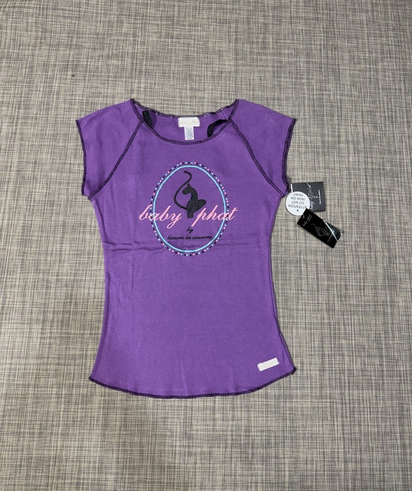 Baby Phat Vintage Y2K Women’s Graphic T-shirt Size XL NWT