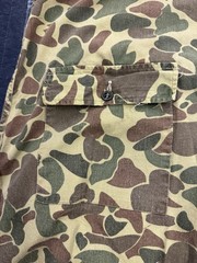 Vintage Kiffe Jacket Duck Camouflage Overcoat Japan Vietnam Special Forces Men L