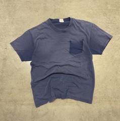 Vintage 2000s Blue Ghost Pocket T Shirt Seen Worn By Justin Bieber