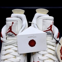 Air Jordan 4 Retro OG Nigel Sylvester Brick After Brick IQ8055-100