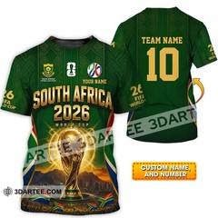 Unisex Shirt – Custom South Africa World Cup 2026 Shirt reprint VK13754