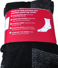 8 Pairs Medipeds MENS Cushioned Non Binding Nano Glide Diabetic Ankle Socks