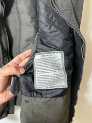 STONE ISLAND NYLAR K VINTAGE OLIVE JACKET SIZE L
