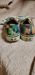 Vans x ASPCA Rainbow Kitty Cat Tennis Shoes W 7.5 M 6