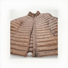 32 Degrees Heat Women’s Brown Lightweight Down Full Zip Puffer Jacket Size L