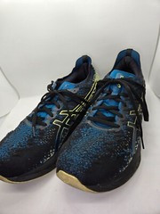 Asics Gel-Kinsei Blast Shoes Men’s 11 Black Yellow Running Athletic Gym Sneakers