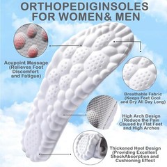 Shoe Insoles for Men Women Memory Foam Orthotic Shoe Inserts Sports Insoles USA