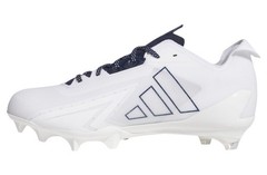 adidas Adizero Electric Mens Size 14 Football Cleats White Navy Blue New NWT