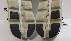 On Cloudstratus White Black Sage Green Running Shoes 39.98997 Women’s Size 6.5