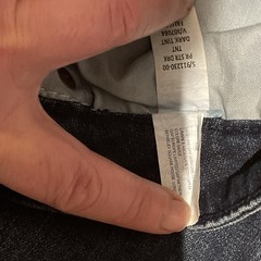 Gap Premium Straight Washed Indigo Jeans 28 W Uk 10 Bnwt