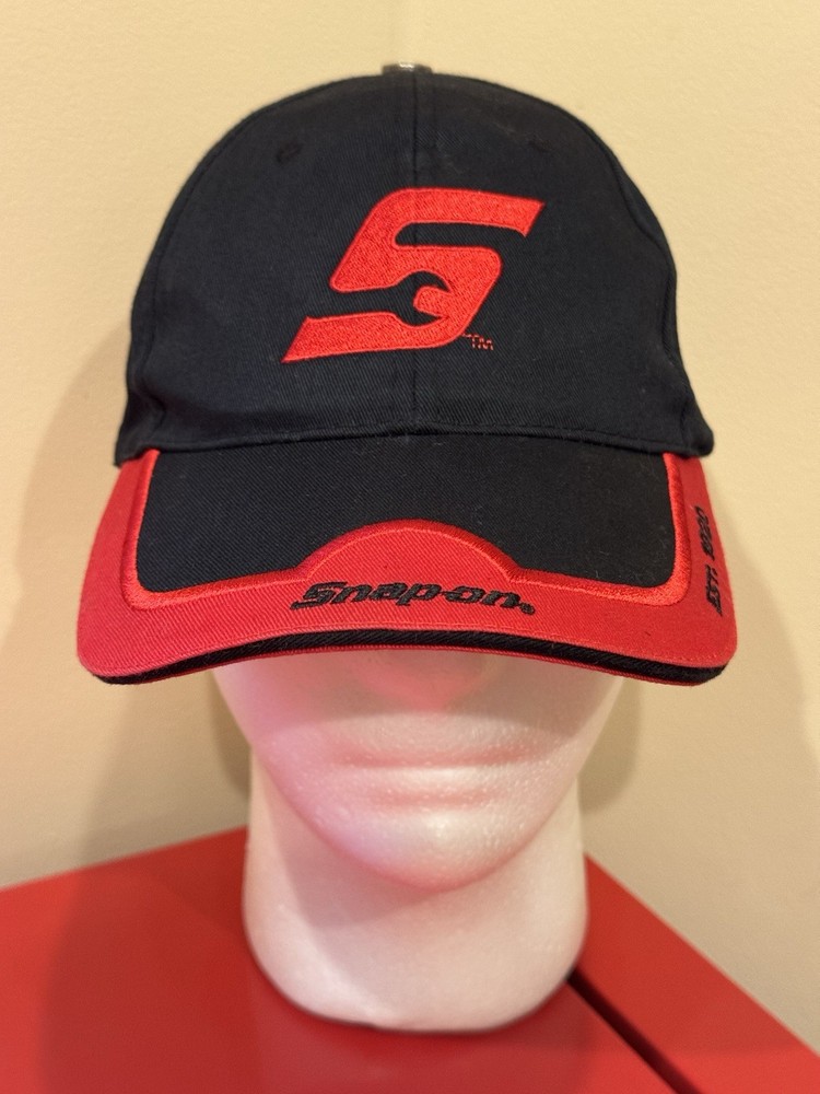 Snap-on Tools Hat “S” Embroidered Logo Strap Black Red