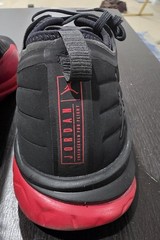 Jordan Trainer Prime Flu Game Black Gym Red 881463-060 Mens 11.5 New No Box AJ12