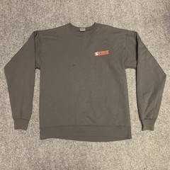 Dunkin Donuts Sweatshirt Crewneck Fleece Lined Sweater Spellout Print Size M