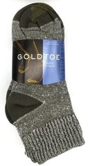 GoldToe 6 Pack Men’s Athletic Quarter Socks Cushion Cotton shoe size 6-12.5