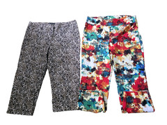 Wholesale Lot Of 15 Pcs Random Mix Women’ Shorts & Capri Consignment Size S-3X