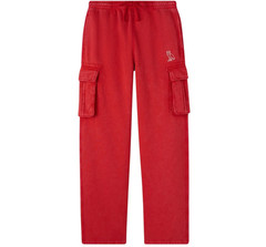 OVO Berry Red Dyed Muskoka Cargo Sweatpants – 3XL – New